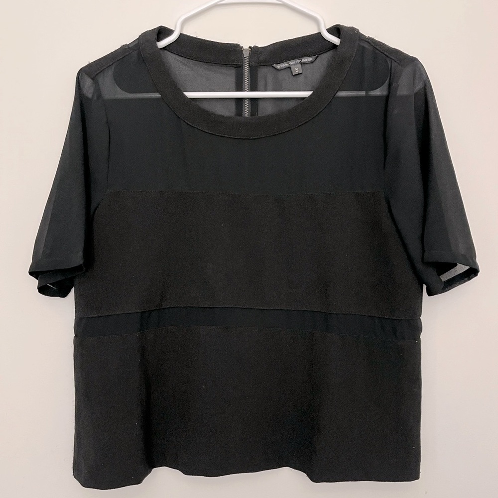 W118 by Walter Baker black top, size small